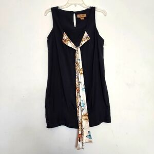 Karen Zambos Vintage Couture 100% Silk Top / mini dress